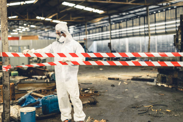 Professional Infectious Disease Decontamination technician working in Maineville, OH